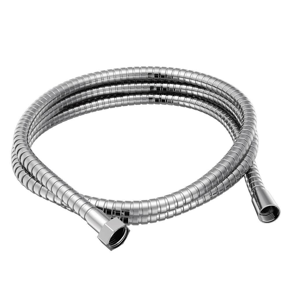 Moen - Hand Shower 69-Inch Metal Double Lock Hose, Chrome - Chrome