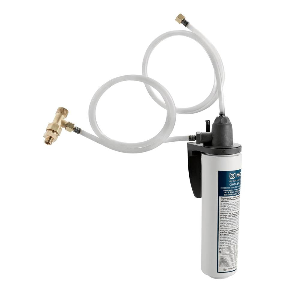 Moen - Water Filtration System for Moen Sip Filtered Kitchen and Bathroom Faucets with Filter Included - Unfinished