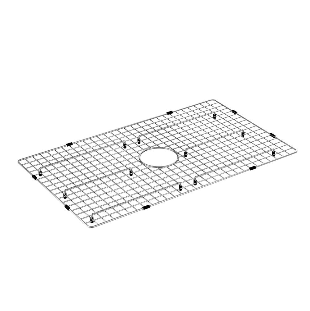 Moen - Center Drain Bottom Grid Accessory for 30'' X 18'' Sink Bowls, Stainless Steel - Satin Stainless