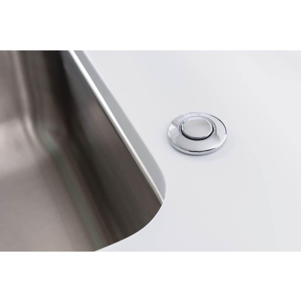 Almond Disposal Air Switch Button