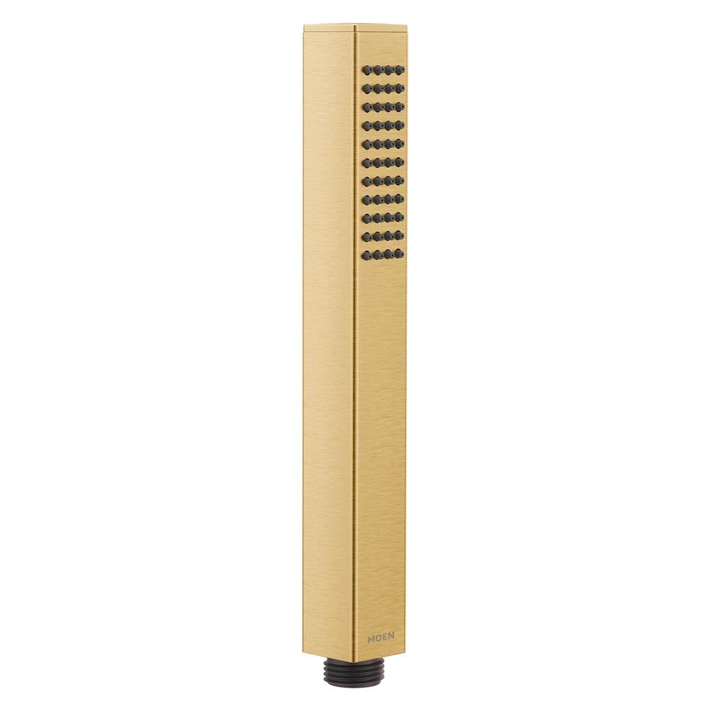 Moen - Modern Square Replacement Hand Shower in Brushed Gold - Brushed Gold