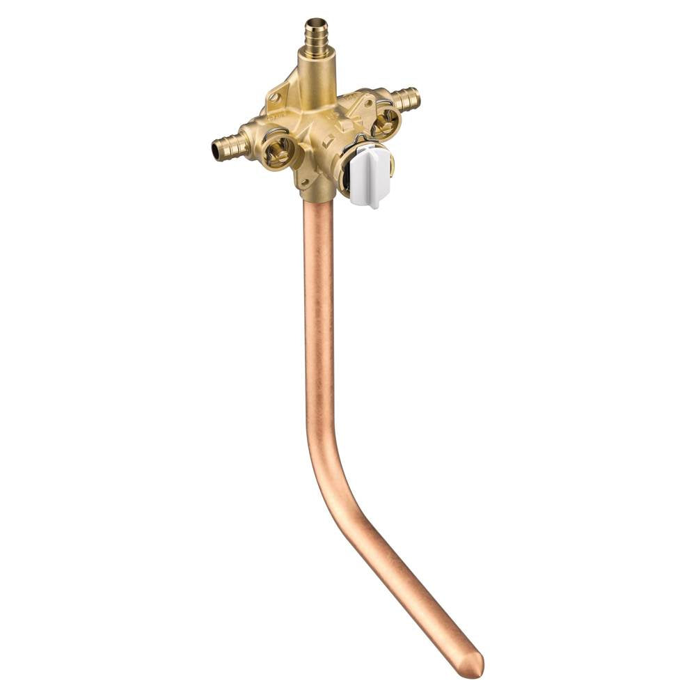 Moen - M-Pact Posi-Temp Pressure Balancing Valve with 1/2'' Crimp Ring PEX Connection - Unfinished