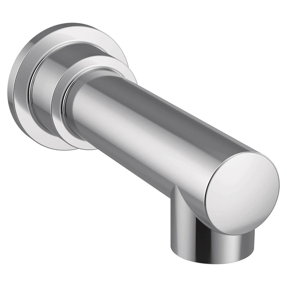Moen - Align Non-Diverter 1/2-Inch Slip-Fit Tub Spout, Chrome - Chrome