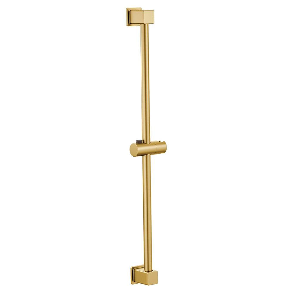 Moen - Handshower 32-Inch Adjustable Slidebar Assembly, Brushed Gold - Brushed Gold