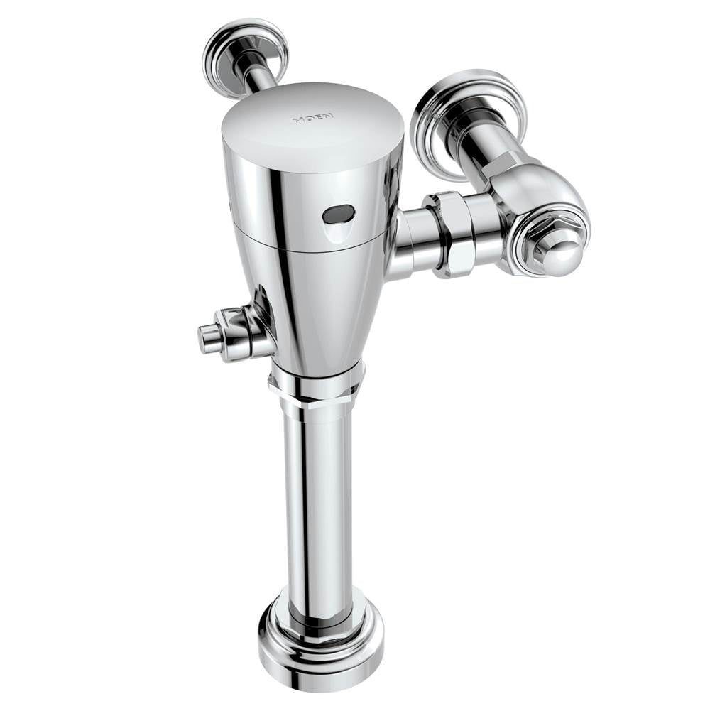 Moen - Chrome electronic flush valve 1 1/2'' water closet - Chrome