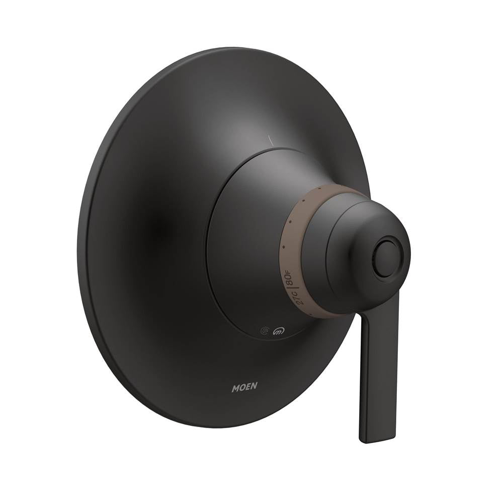 Moen - Doux ExactTemp Thermostatic Valve Trim Kit, Valve Required, Matte Black - Matte Black