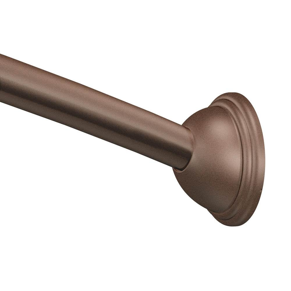 Moen - Old World Bronze Adjustable Curved Shower Rod - Old World Bronze