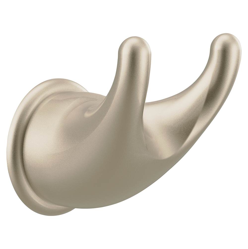 Moen - Satin Nickel Double Robe Hook - Satin Nickel