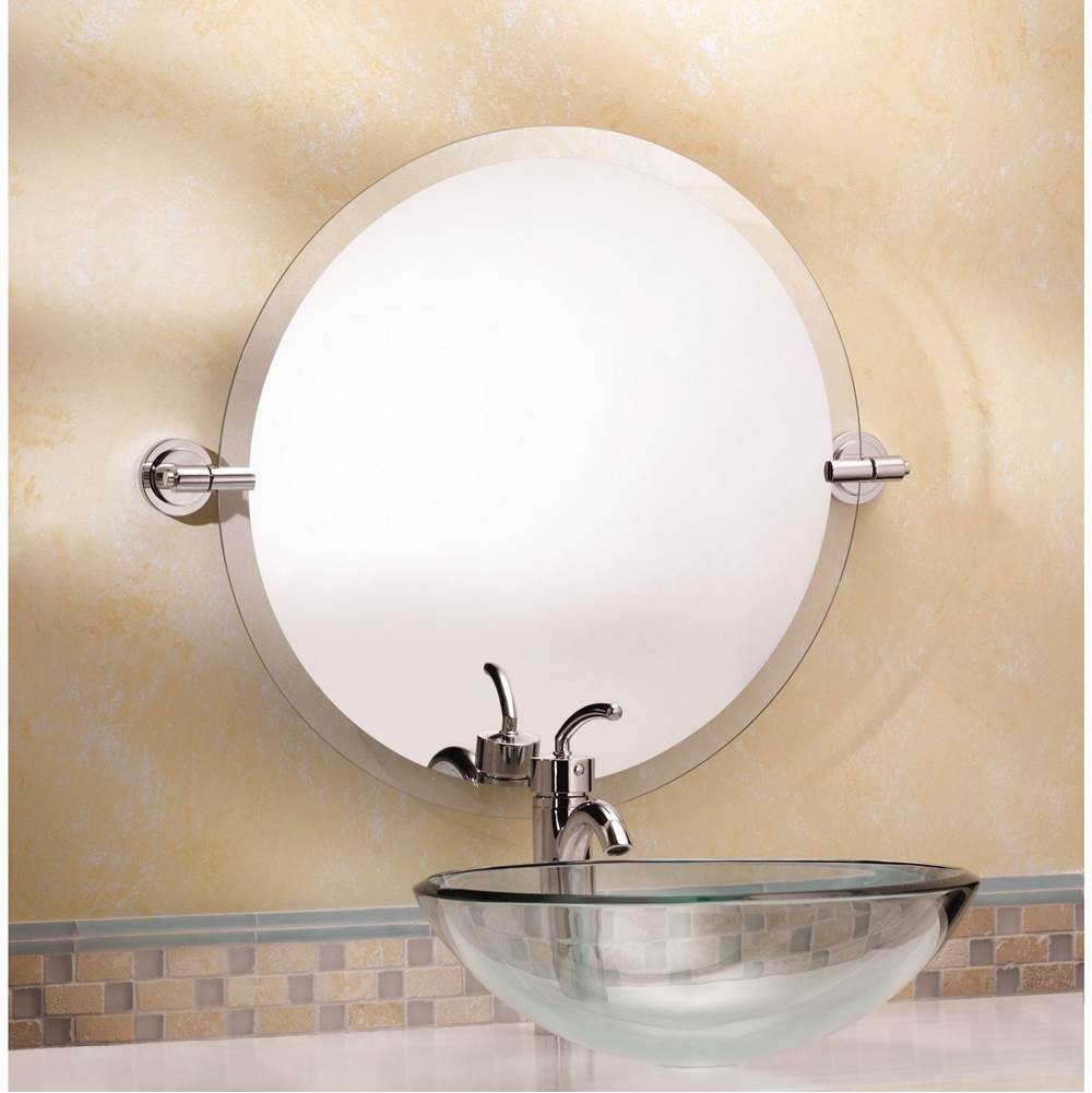 Brushed Nickel Mirror