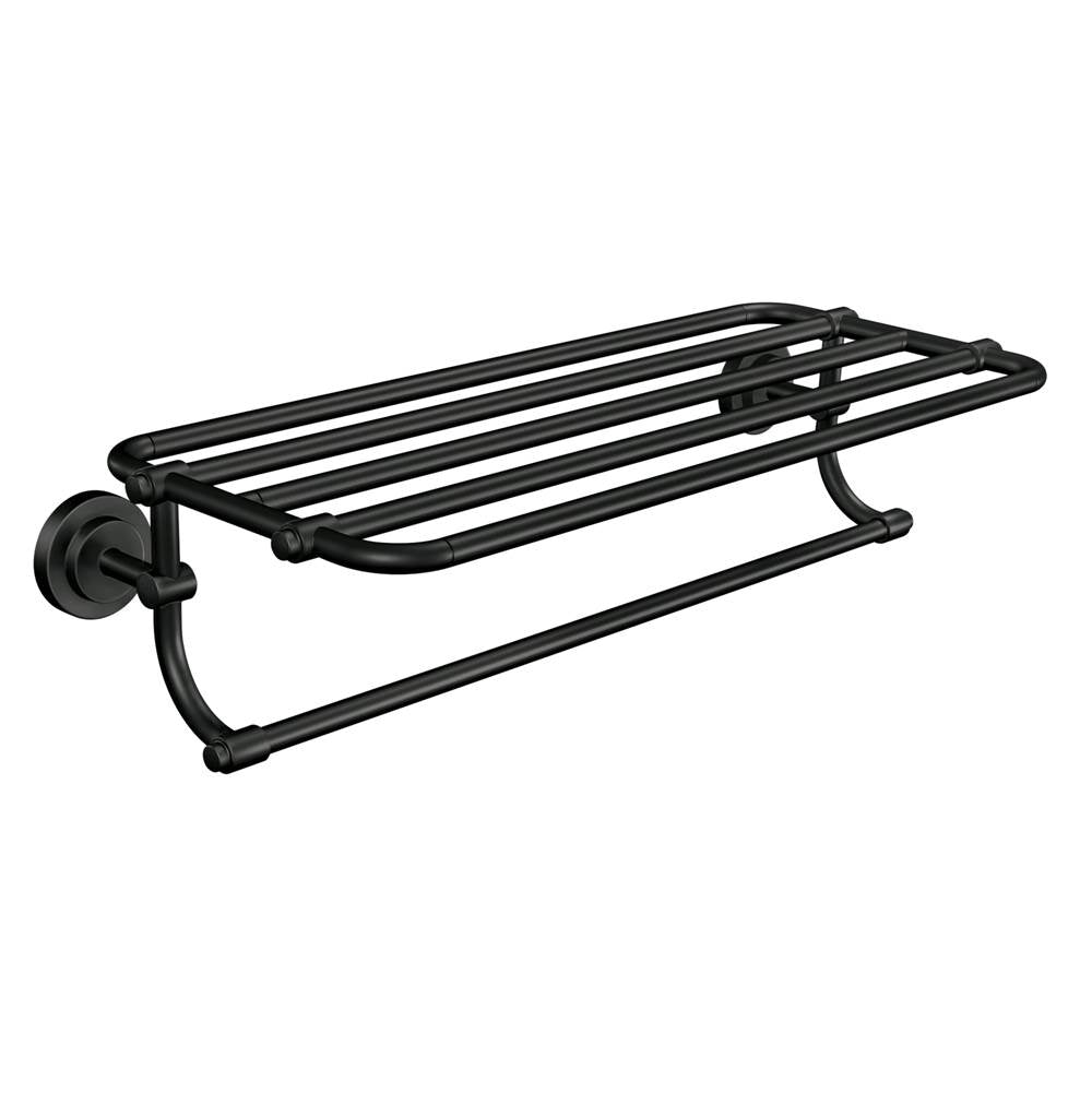 Moen - Matte Black Towel Shelf - Matte Black