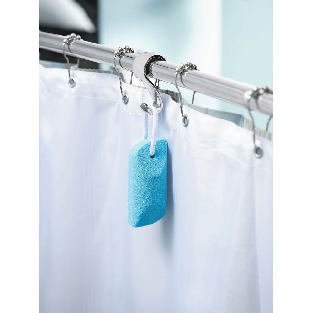 Matte Black Adjustable Curved Shower Rod