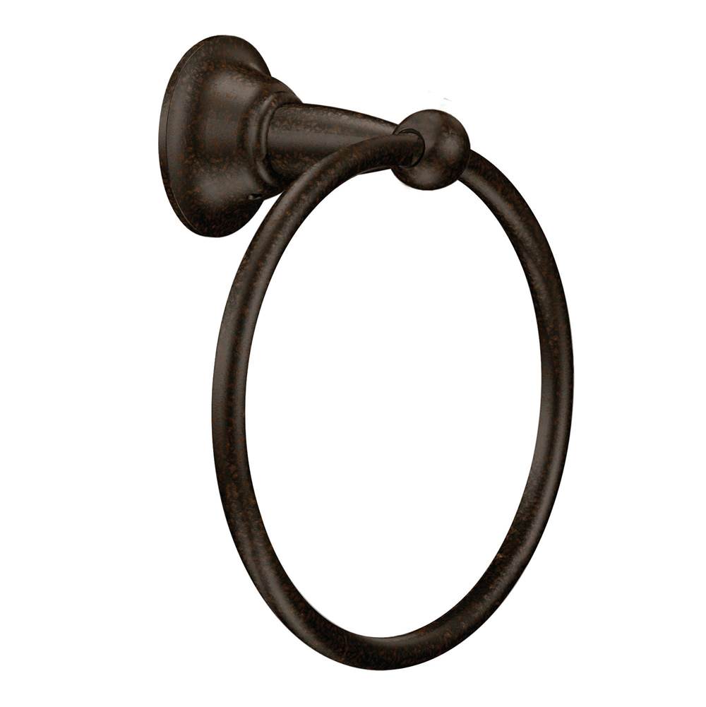 Brushed Nickel Towel Ring