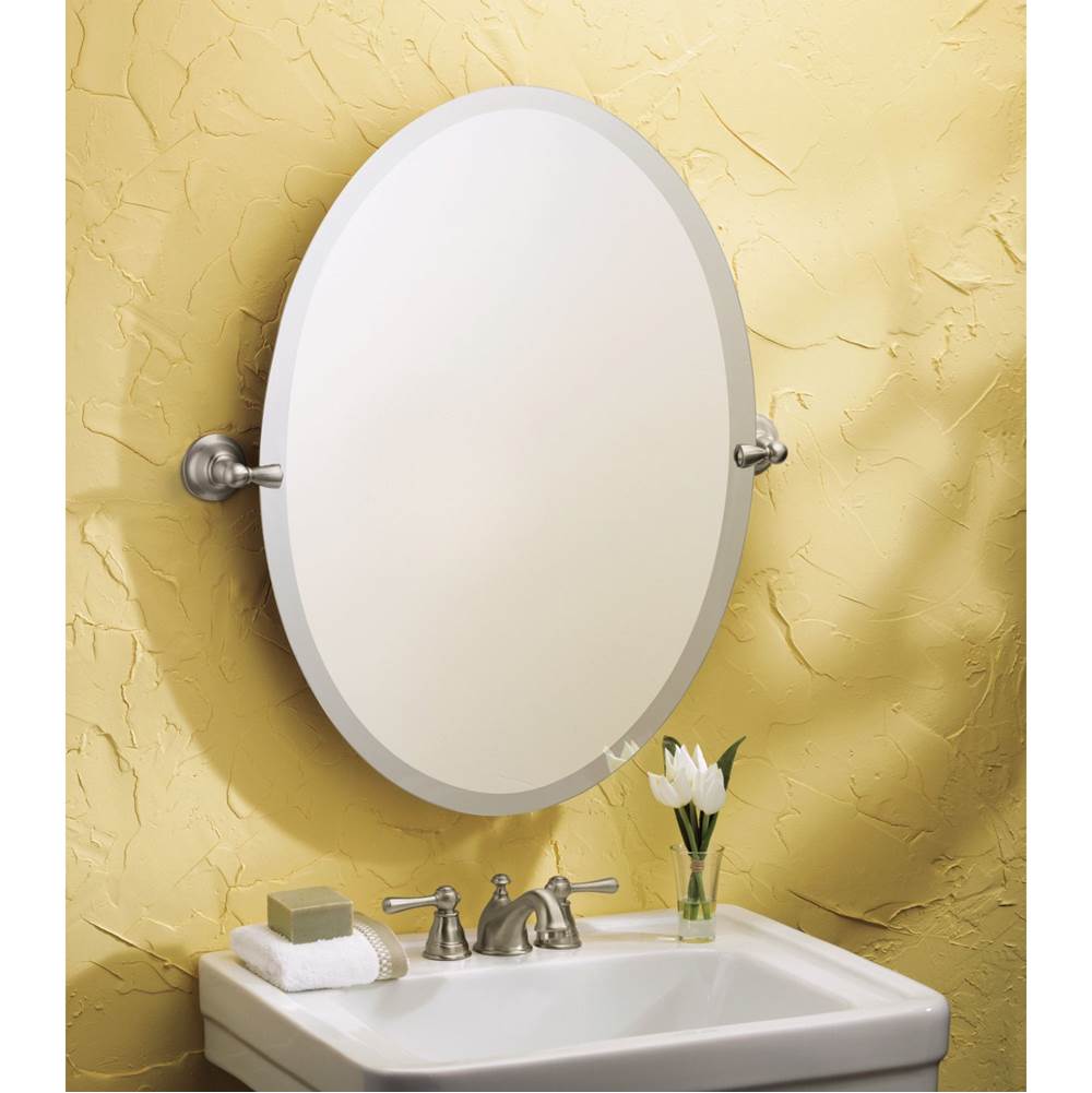 Brushed Nickel Mirror