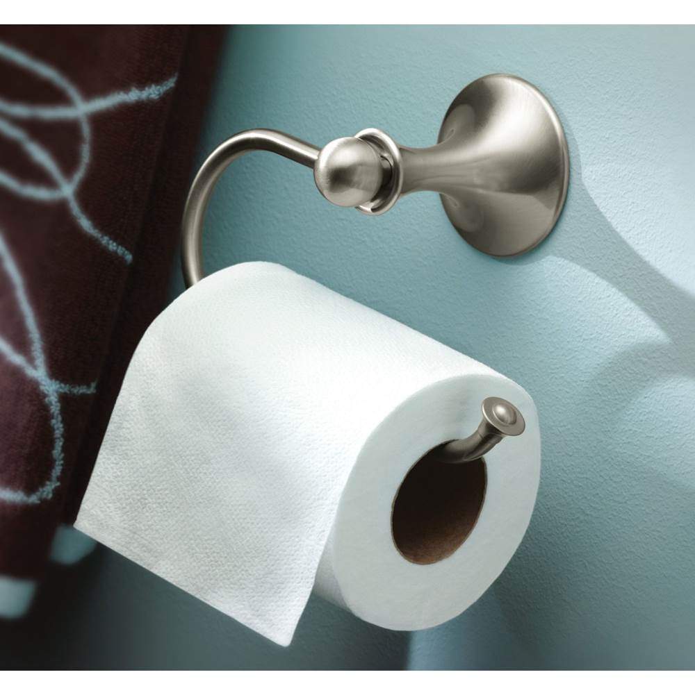 Brushed Nickel European Paper Holder