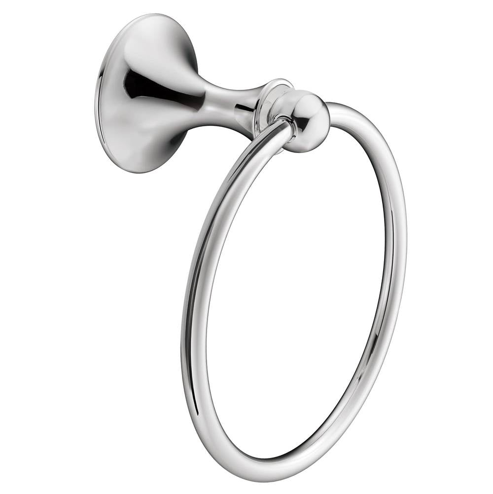 Brushed Nickel Towel Ring