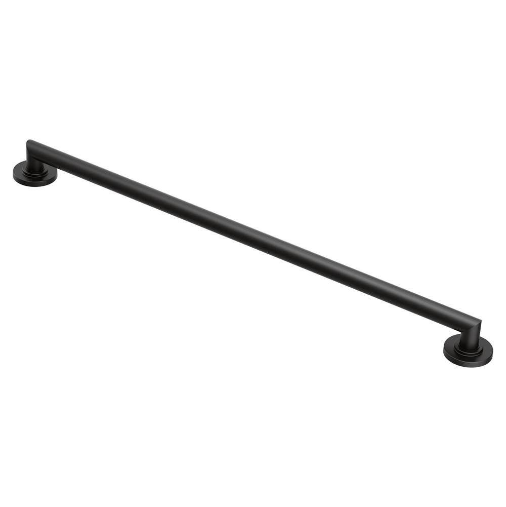 Moen - Matte Black 36'' Designer Grab Bar - Matte Black