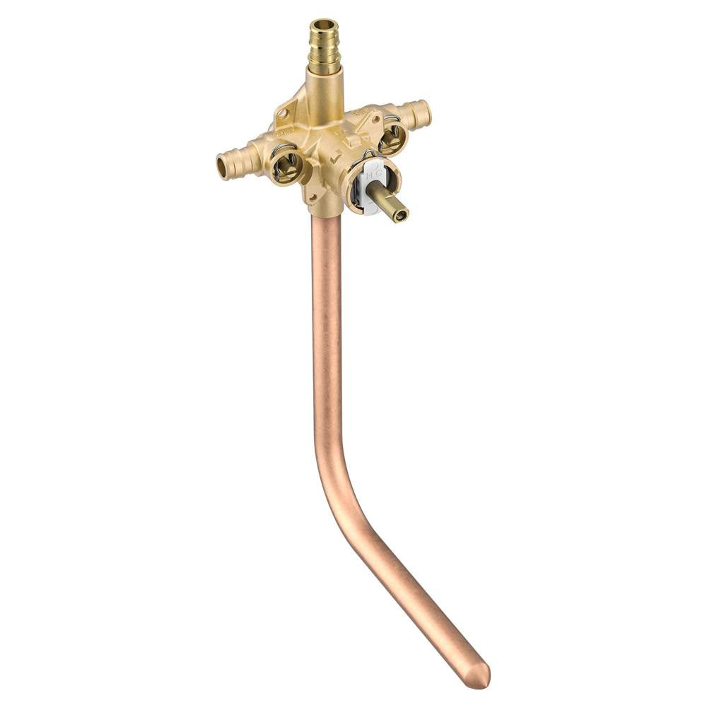 Moen - 4 PORT POSI COLD PEX W/CC DROP W/STOPS - Unfinished