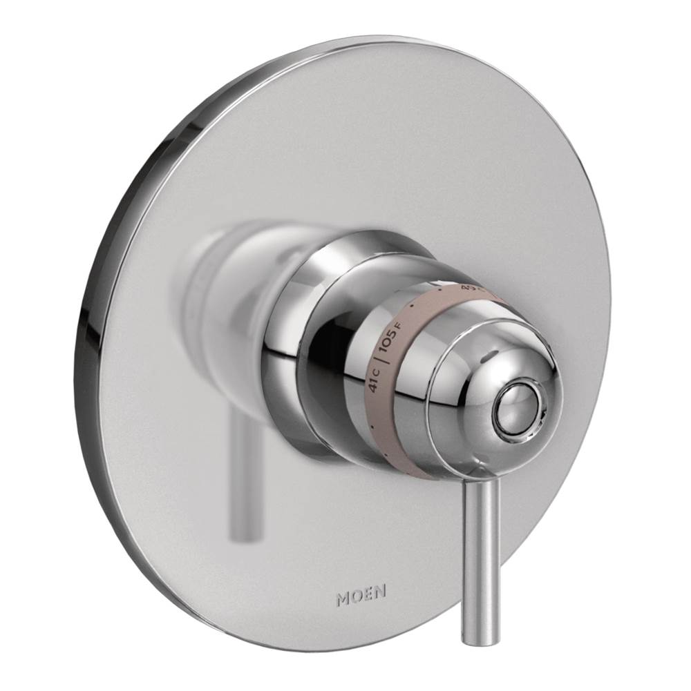 Moen - Arris ExactTemp Single Handle Valve Trim Kit in Chrome (Valve Sold Separately) - Chrome
