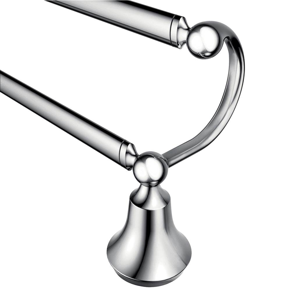 Moen - Chrome 24'' Double Towel Bar - Chrome