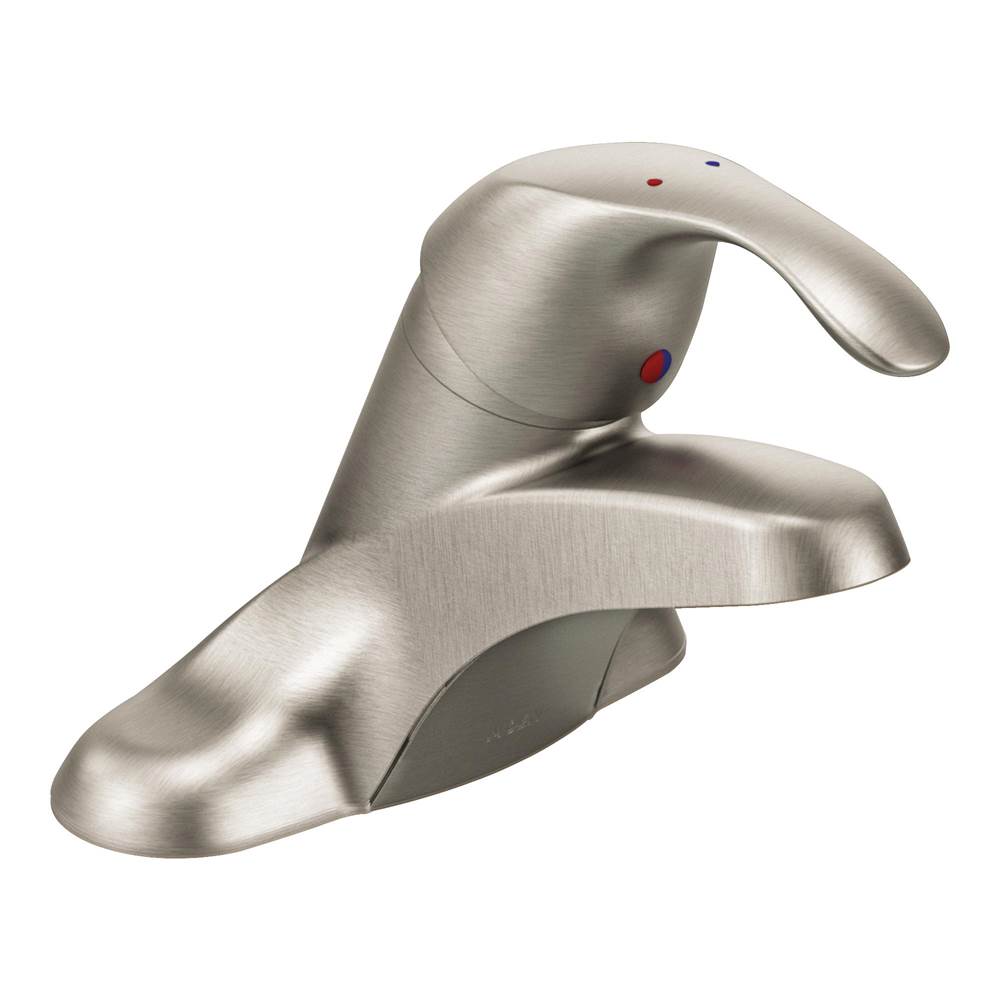 Moen - Classic brushed nickel one-handle lavatory faucet