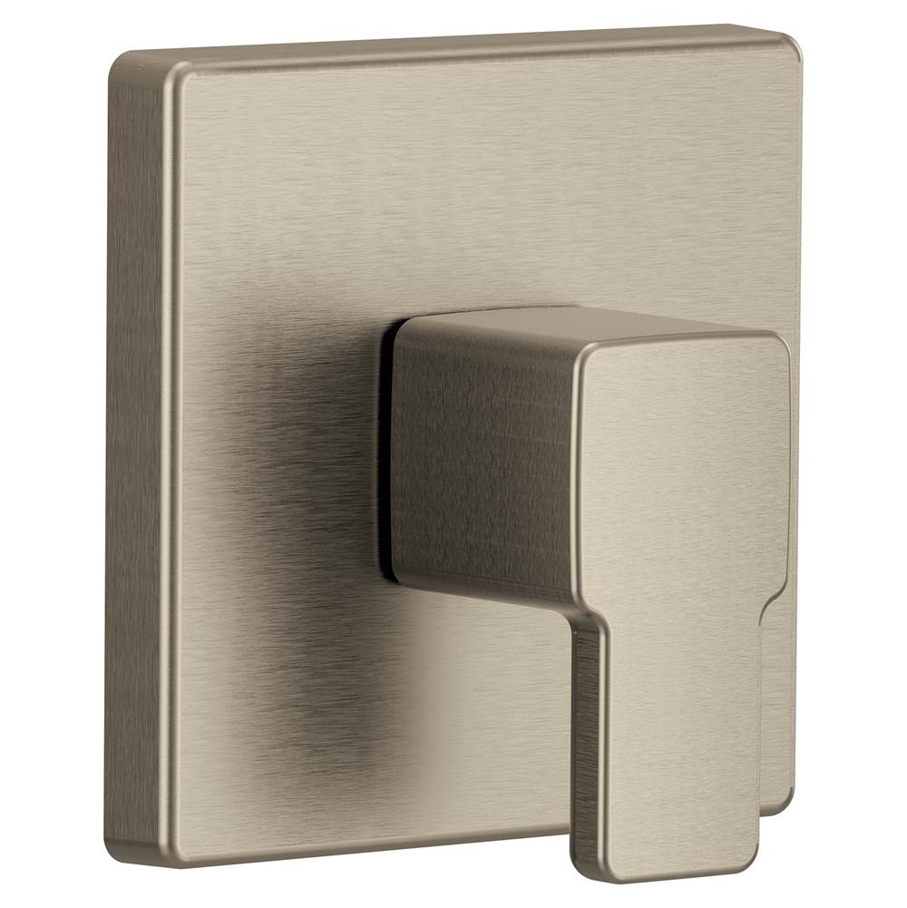 Moen - 90 Degree 1-Handle M-CORE Transfer Valve Trim Kit in Brushed Nickel (Valve Sold Separately) - Brushed Nickel