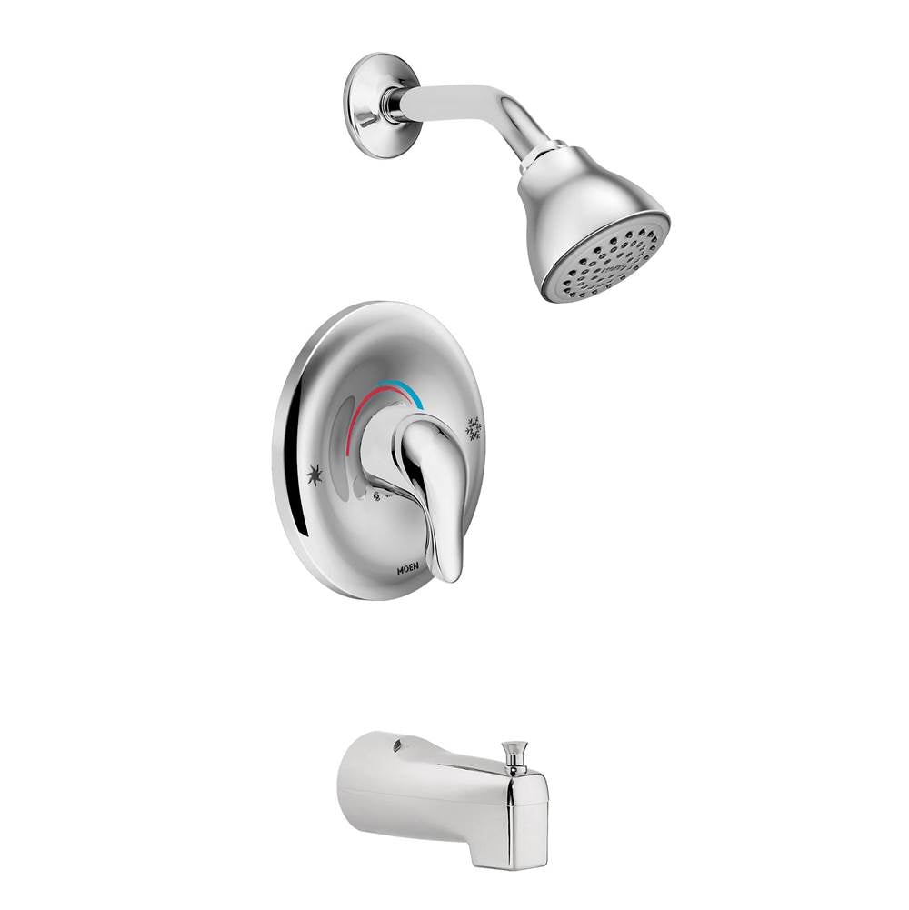 Moen - Chateau Posi-Temp Tub/Shower, Chrome - Chrome