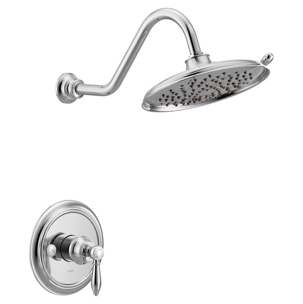 Moen - Weymouth M-CORE 3-Series 1-Handle Eco-Performance Shower Trim Kit in Chrome (Valve Sold Separately) - Chrome