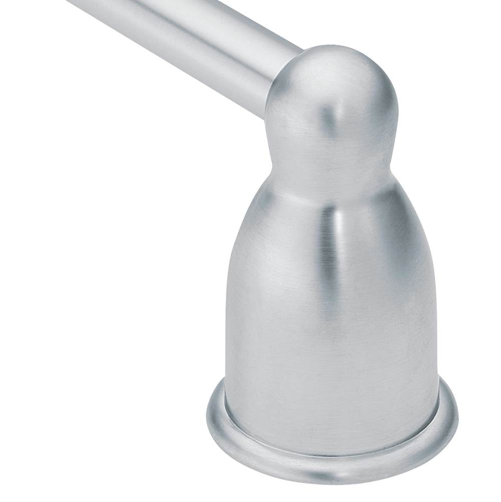 Moen - Brushed Chrome 18'' Towel Bar Only - Brushed Chrome