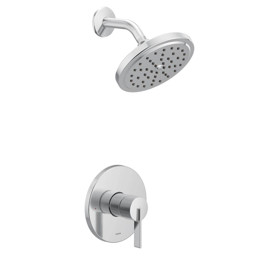 Moen - Cia M-CORE 2-Series Eco Performance 1-Handle Shower Trim Kit in Chrome (Valve Sold Separately) - Chrome