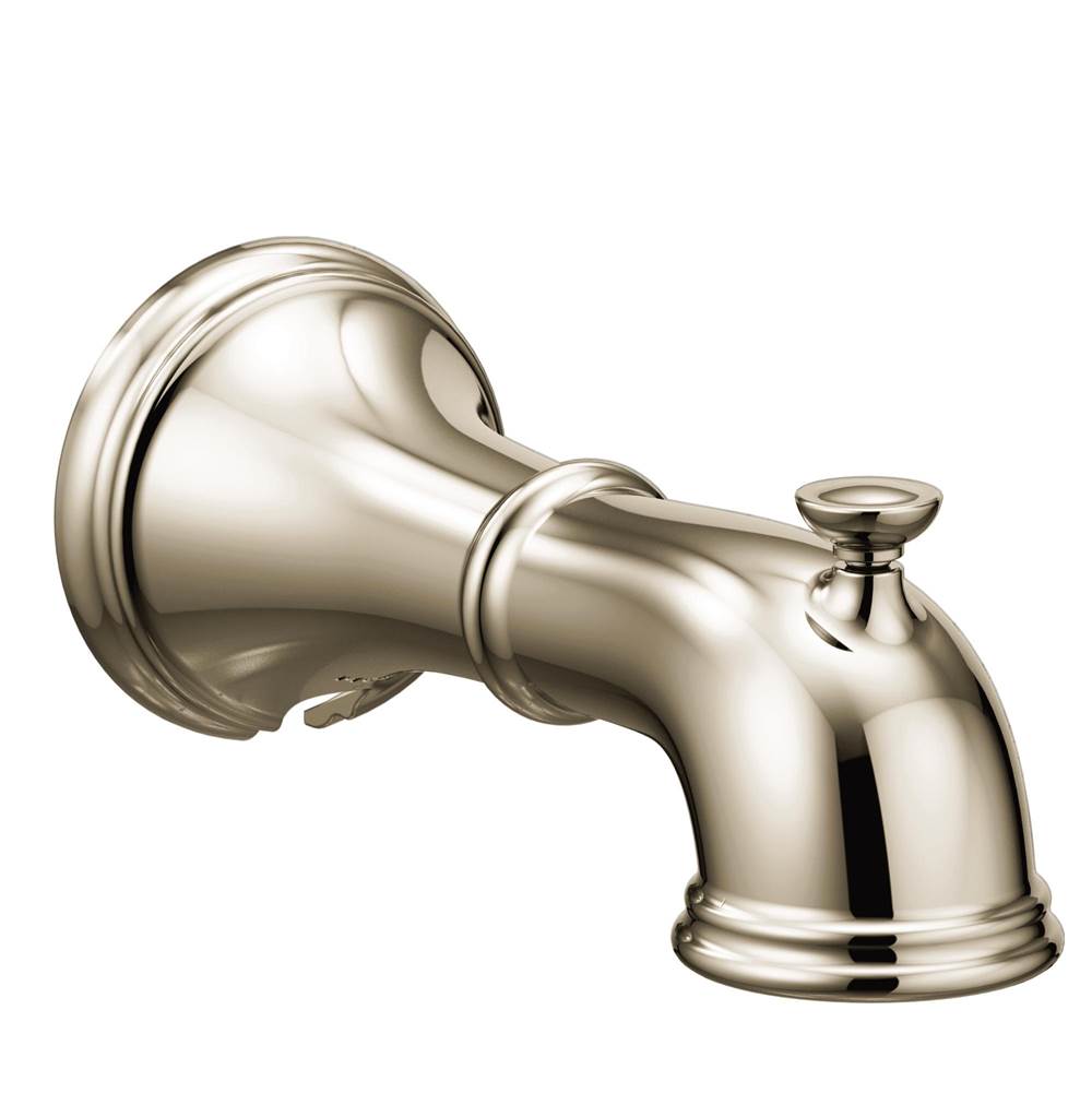 Moen - Belfield Diverter Tub Spout Faucet, Polished Nickel - Polished Nickel