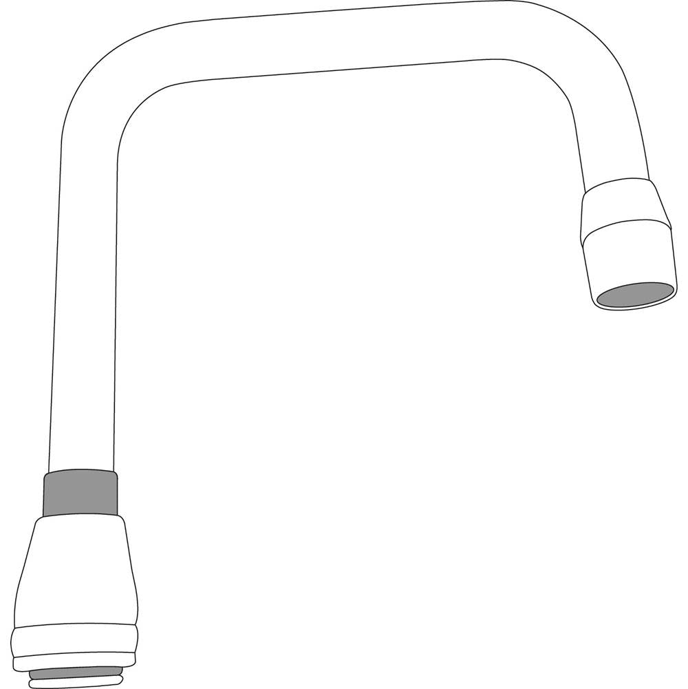 Moen - Chrome commerical spout - Chrome