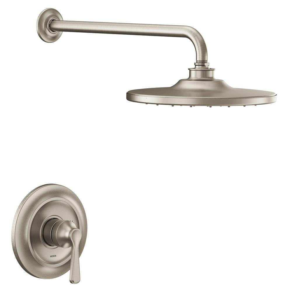 Moen - Colinet M-CORE 2-Series Eco Performance 1-Handle Shower Trim Kit in Brushed Nickel (Valve Sold Separately) - Brushed Nickel