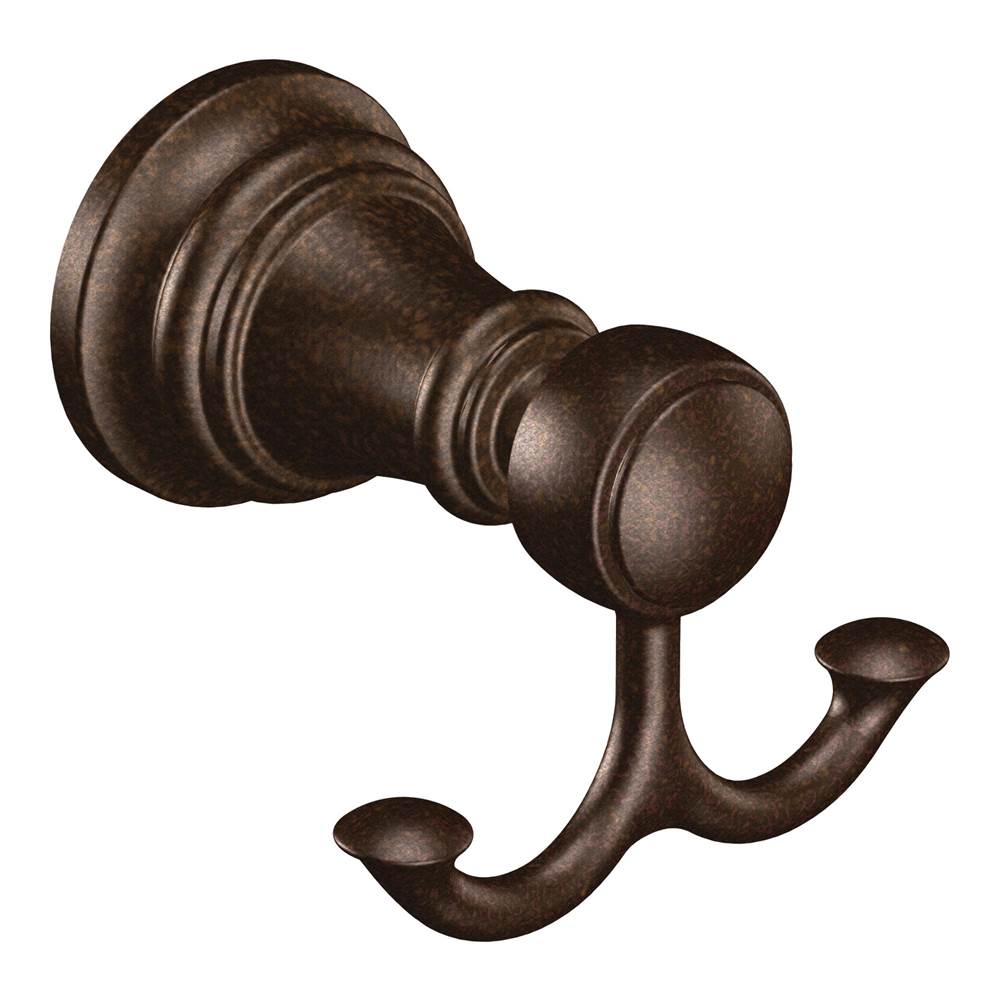 Moen - Oil Rubbed Bronze Double Robe Hook - Oil Rubbed Bronze