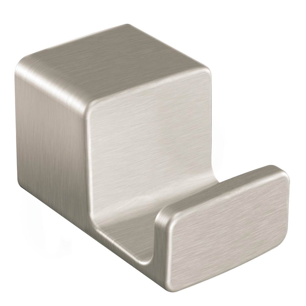 Moen - Brushed Nickel Single Robe Hook - Brushed Nickel