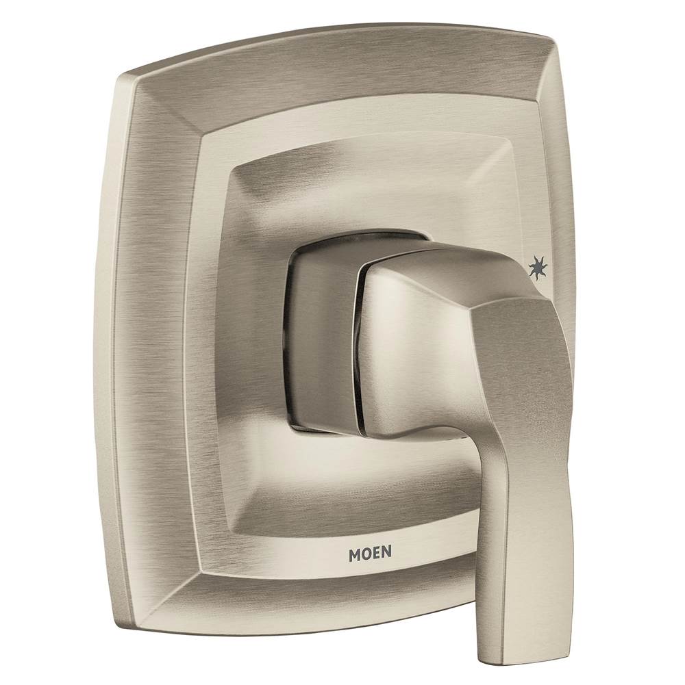 Moen - Voss M-CORE 2-Series 1-Handle Shower Trim Kit in Brushed Nickel (Valve Sold Separately) - Brushed Nickel