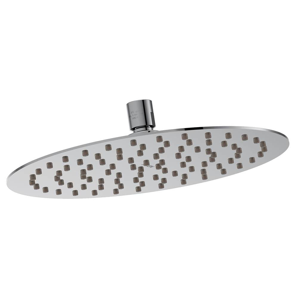 Moen - 10'' Eco-Performance Razor Thin Rainshower Shower Head, Chrome - Chrome
