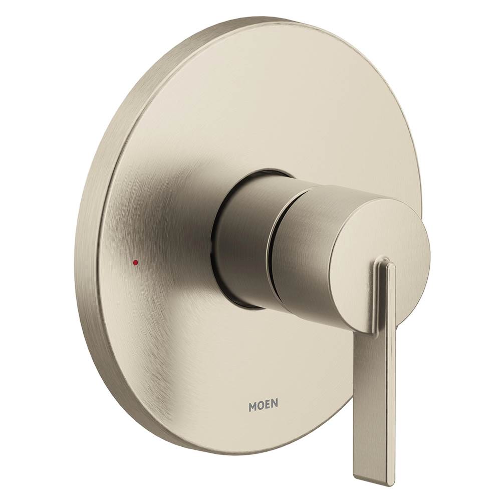 Moen - Cia M-CORE 2-Series 1-Handle Shower Trim Kit in Brushed Nickel (Valve Sold Separately) - Brushed Nickel