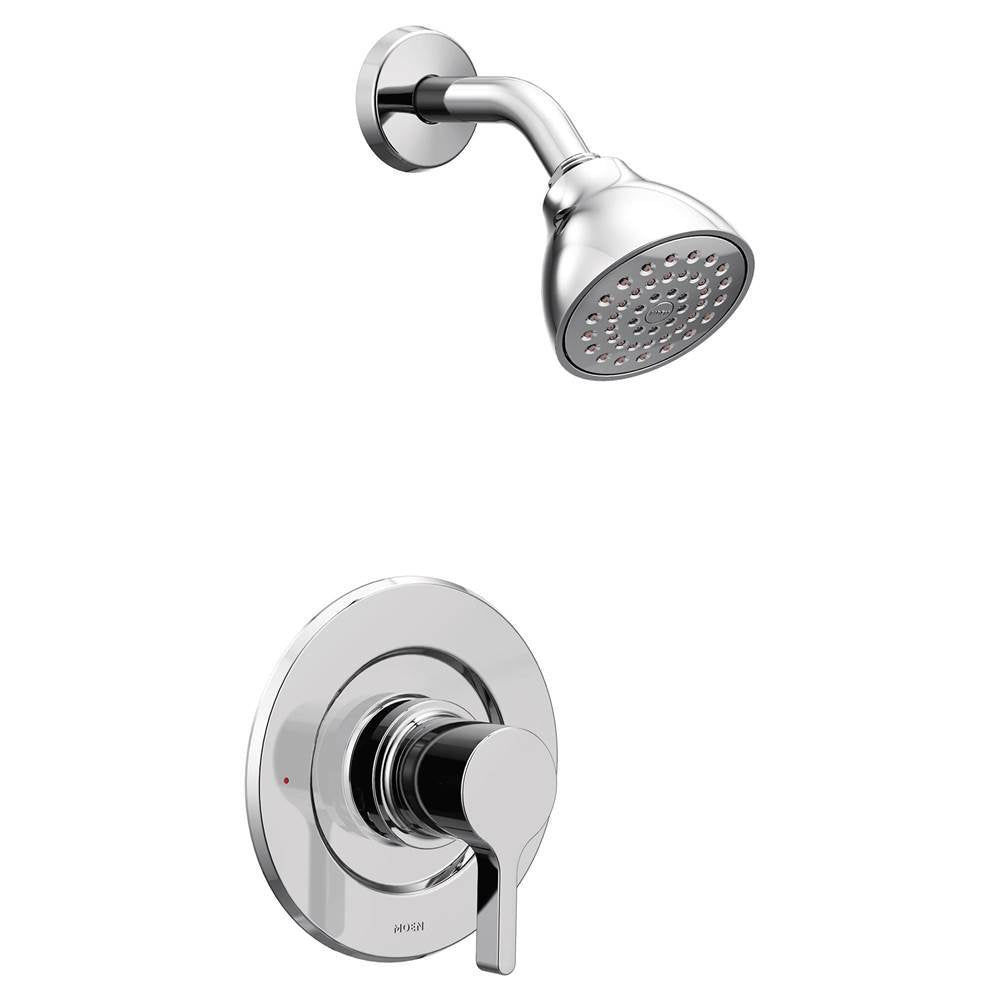 Moen - Vichy Single-Handle Eco-Performance Posi-Temp Shower Only Faucet Trim Kit in Chrome (Valve Sold Separately) - Chrome