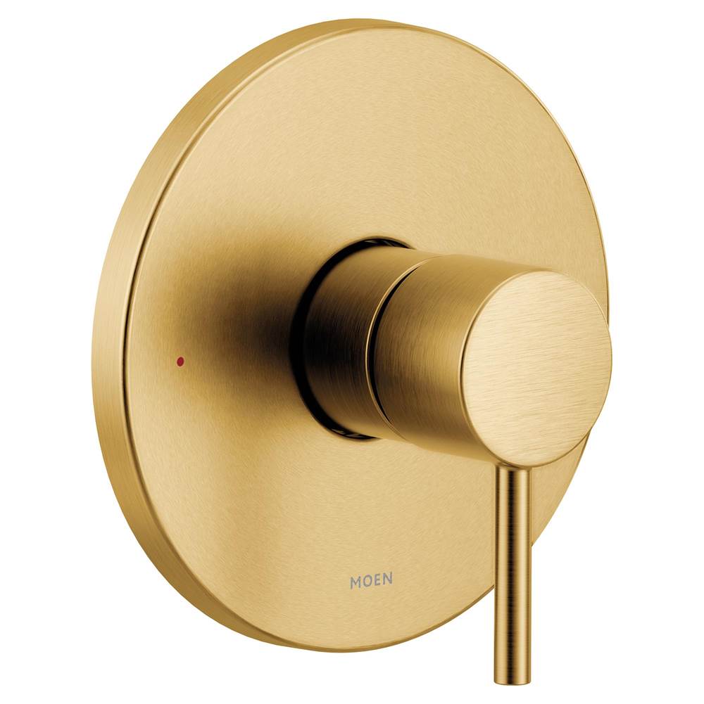 Moen - Align M-CORE 3-Series 1-Handle Valve Trim Kit in Brushed Gold (Valve Sold Separately) - Brushed Gold