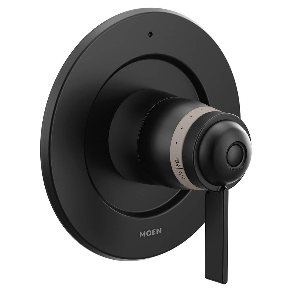 Moen - Cia ExactTemp Thermostatic Valve Trim Kit in Matte Black (Valve Sold Separately) - Matte Black
