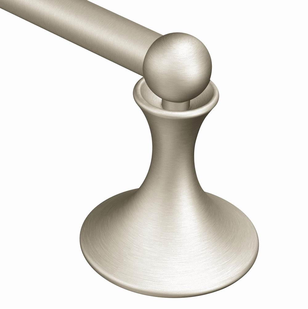 Moen - Brushed Nickel 18'' Towel Bar - Brushed Nickel