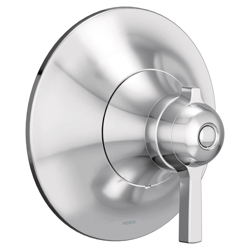 Moen - Flara ExactTemp Thermostatic Trim Kit, Valve Required, Chrome - Chrome