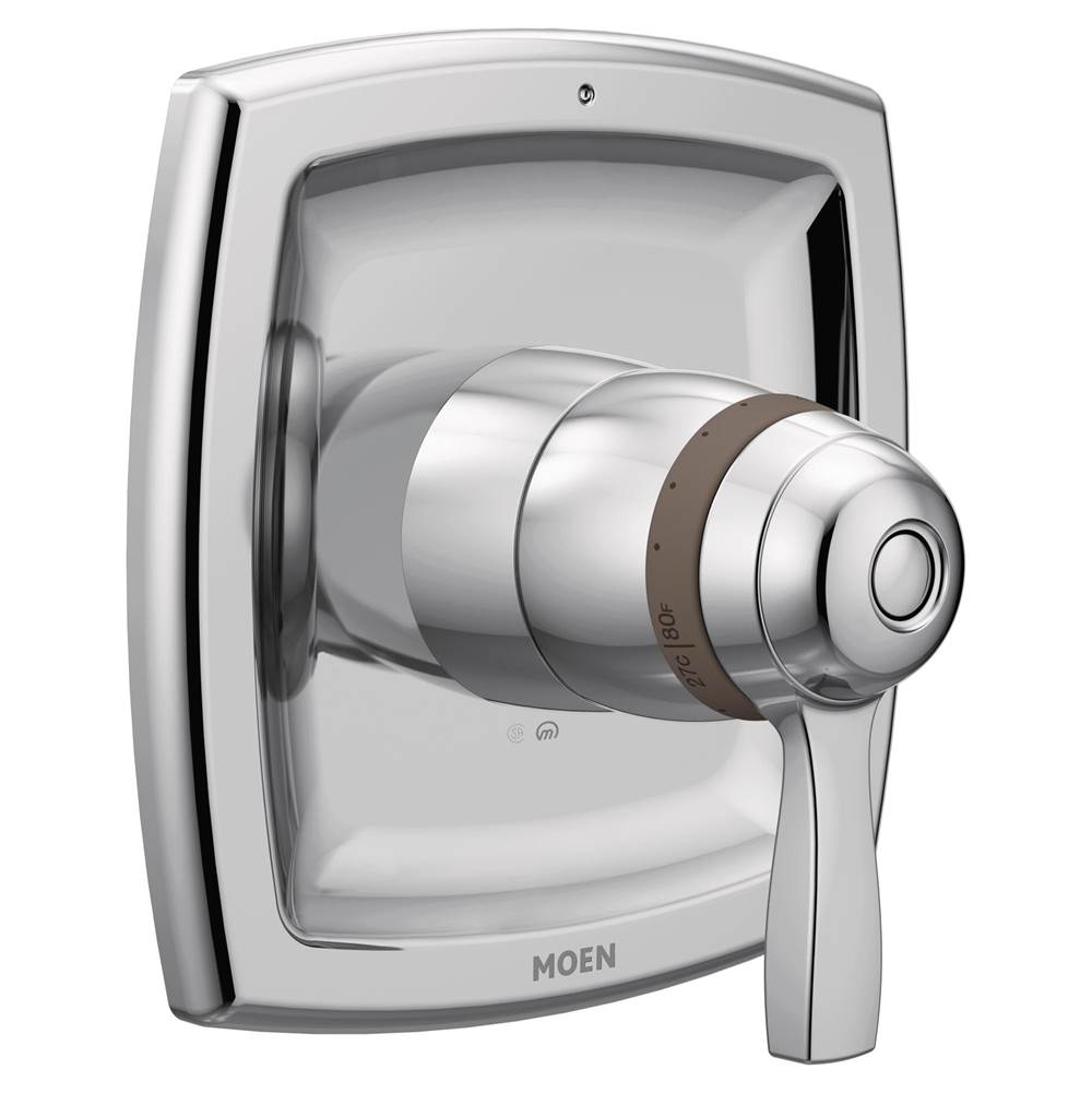 Moen - Voss ExactTemp Thermostatic Valve Trim Kit, Valve Required, Chrome - Chrome
