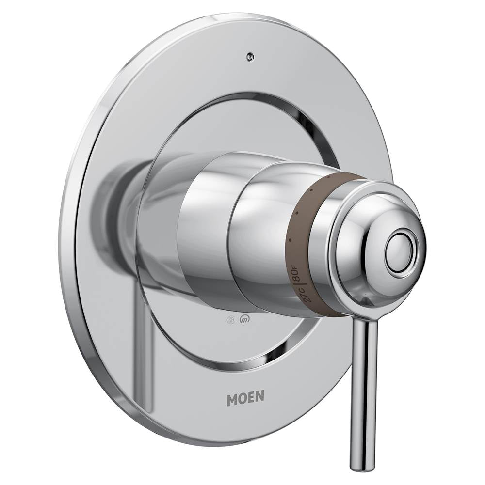 Moen - Align ExactTemp Thermostatic Trim Kit, Valve Required, Chrome - Chrome
