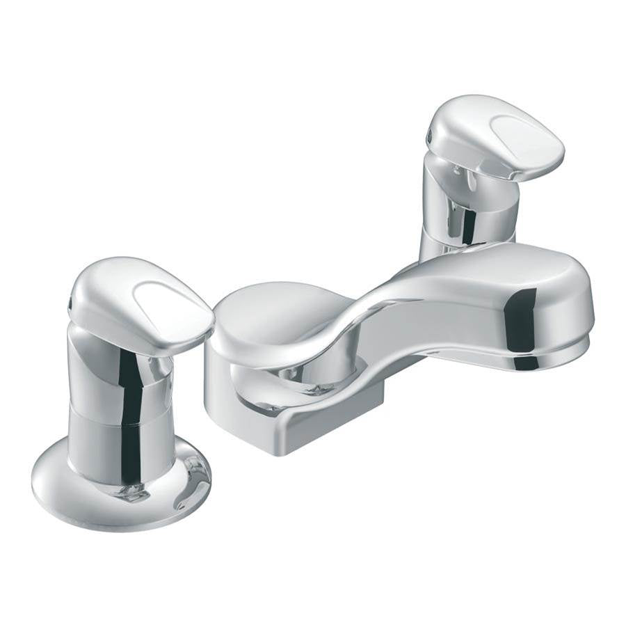 Moen - Chrome two-handle metering lavatory faucet - Chrome