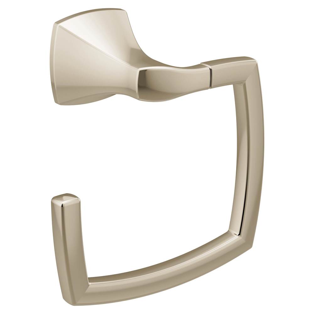 Moen - Polished Nickel Towel Ring - Polished Nickel