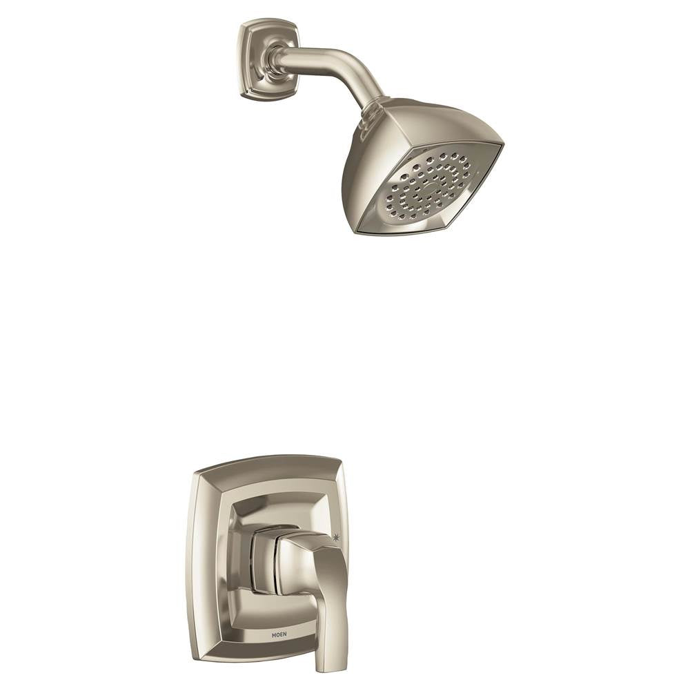 Moen - Voss M-CORE 2-Series Eco Performance 1-Handle Shower Trim Kit in Polished Nickel (Valve Sold Separately) - Polished Nickel