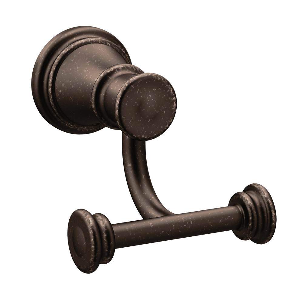 Moen - Oil Rubbed Bronze Double Robe Hook - Oil Rubbed Bronze
