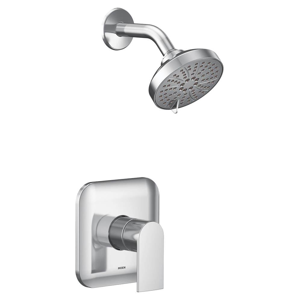 Moen - Genta M-CORE 2-Series Eco Performance 1-Handle Shower Trim Kit in Chrome (Valve Sold Separately) - Chrome