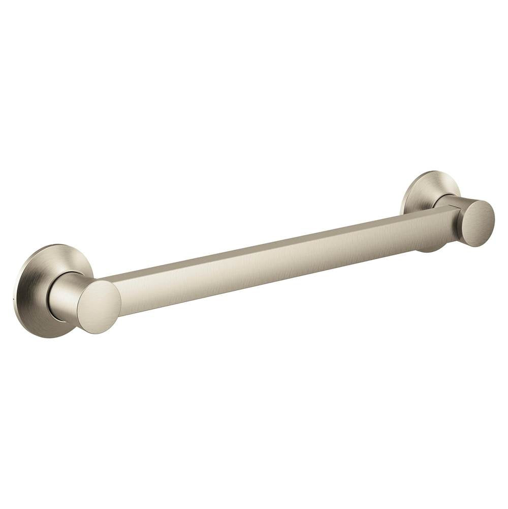 Moen - Brushed Nickel 18'' Grab Bar - Brushed Nickel